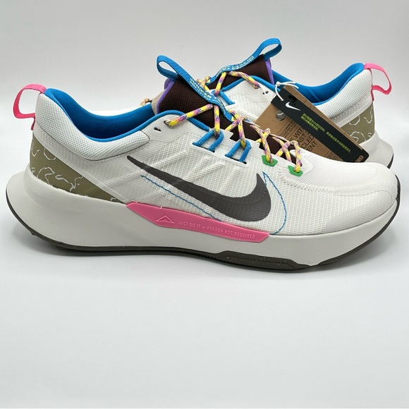 Men’s Nike Juniper Trail 2 Next Nature Sail Pinksicle Earth Hiking Running Sz 13 - Picture 10 of 12